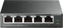 TP-Link TL-SG105MPE 5-Port Gigabit Easy Smart Switch with 4-Port PoE+ (120W)