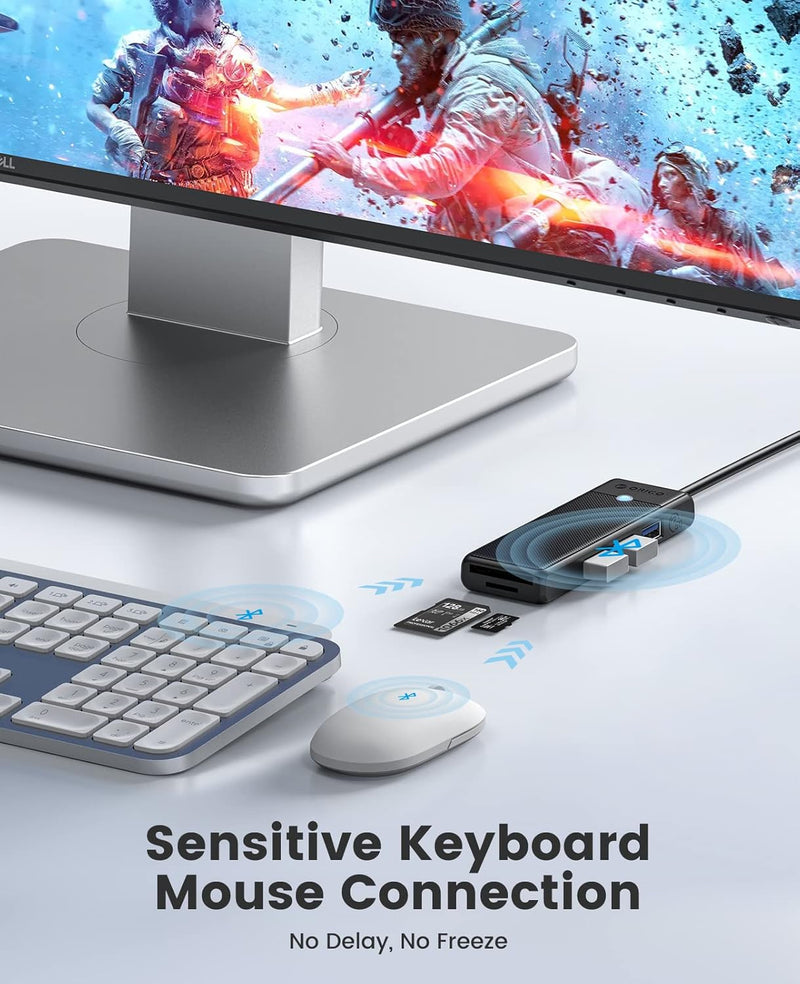ORICO USB3.0 5-in-1 HUB with Card Reader PAPW3AT-U3