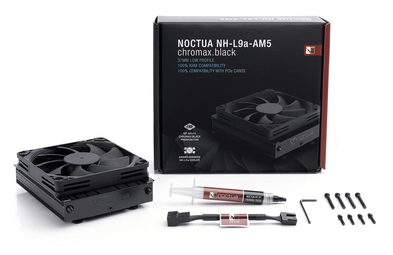 Noctua NH-L9a-AM5 chromax.black 37mm  Low-Profile CPU Cooler