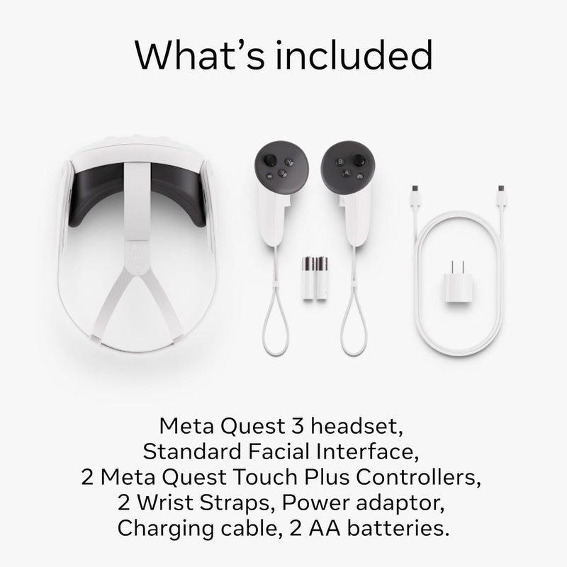 [Latest product] Meta Oculus Quest 3s (128GB) VR virtual reality wearable device (1 year warranty) (MM-OCUQ3S1) 