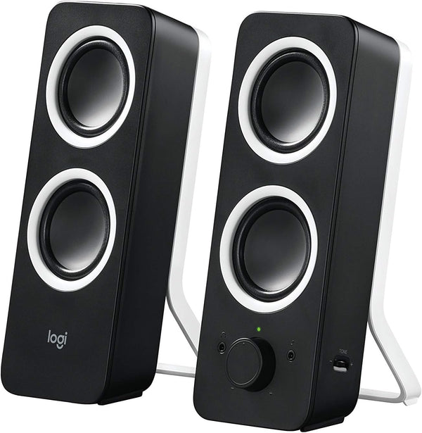 Logitech Z200 2.0 PC Speaker - MIDNIGHT BLACK 980-000812 Original licensed product