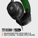 SteelSeries Arctis Nova 7X (黑色) 多平台高級無線Xbox遊戲耳機 (61565)
