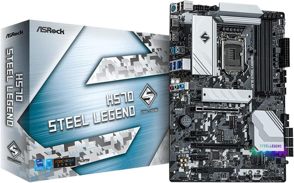 ASRock H570 Steel Legend DDR4,LGA 1200 ATX Motherboard 