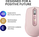 Logitech MX Anywhere 3S Wireless Mouse 緊湊高效無線滑鼠 - Rose Pink 玫瑰粉色 910-006937 原裝行貨