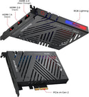 AVer Aver-Gamer-Duo Dual HDMI 4K HDR & FullHD 240fps Capture Card (GC570D)