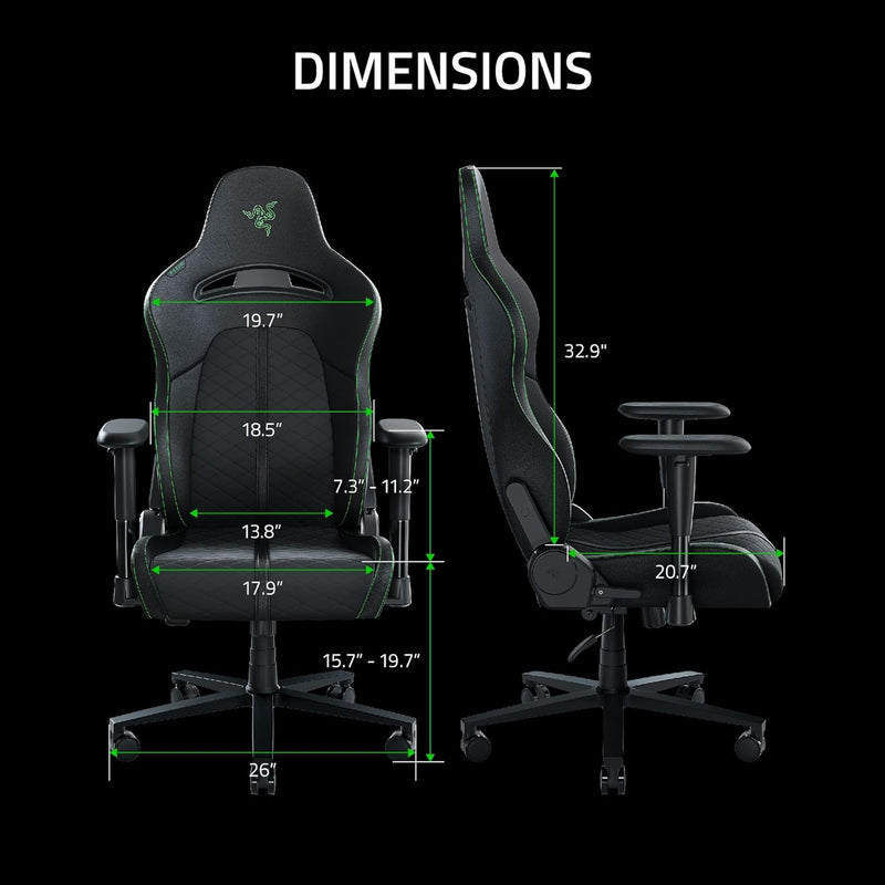Razer Enki X 最舒適的電競椅 - RZ38-03880100-R3U1 (代理直送)