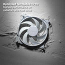 BE QUIET! BL115 SILENT WINGS 4 PWM high-speed 12cm WHITE 白色 Case Fan TH-BSW4HSW