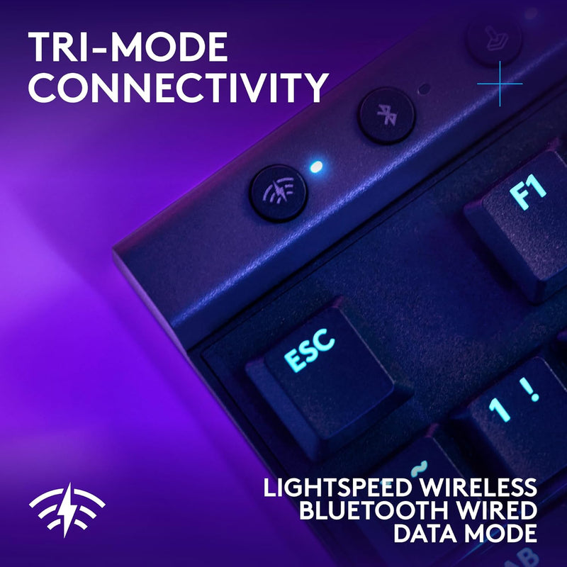 Logitech G515 Lightspeed TKL RGB 無線機械鍵盤 - Black 黑色 920-012580 原裝行貨