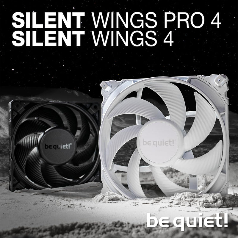 BE QUIET! BL115 SILENT WINGS 4 PWM high-speed 12cm WHITE 白色 Case Fan TH-BSW4HSW