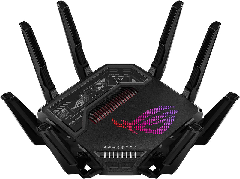 ASUS ROG Rapture GT-BE98 BE25000 WiFi 7 Quad-Band Gaming Router (NE-AGBE98)