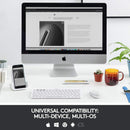 Logitech K380 多工藍牙鍵盤 (English Version) - Pearl White 珍珠白色 920-009580 原裝行貨