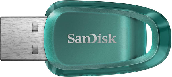 SanDisk 512GB Ultra Eco CZ96 USB 3.2 Blue Green Flash Drive SDCZ96-512G-G46 772-4621 