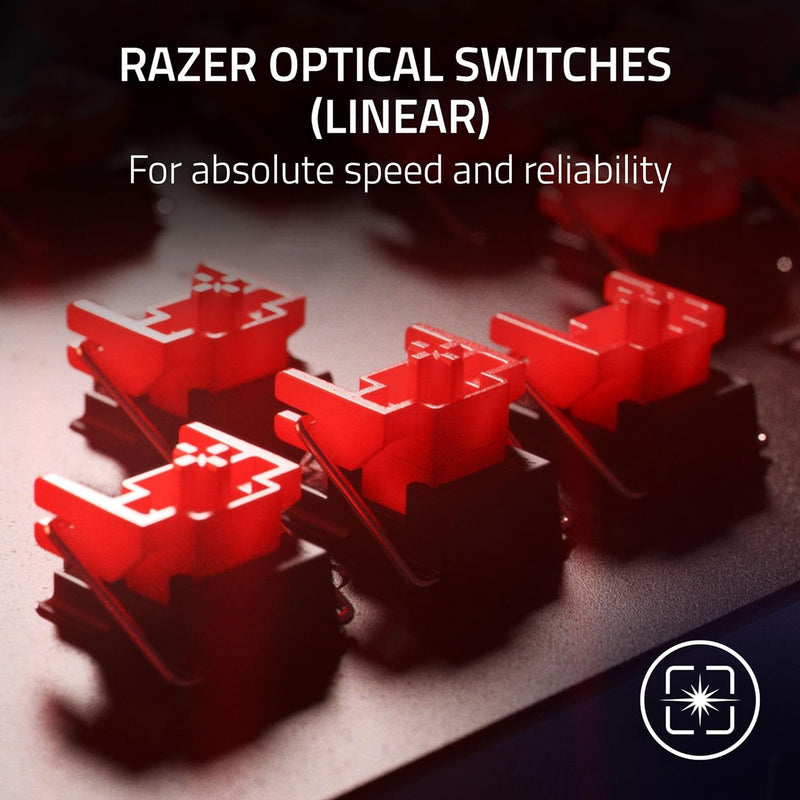 【Razer 5月份鍵盤優惠】Razer Huntsman V2 Linear Optical Switch - PUBG : BATTLEGROUNDS Edition (線性紅軸) 光學遊戲鍵盤 RZ03-03932300-R3M1