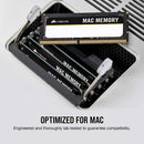 CORSAIR Mac Memory DDR3 SODIMM 16GB Kit (2x8GB) DDR3 1333MHz CMSA16GX3M2A1333C9 Memory Apple Certified