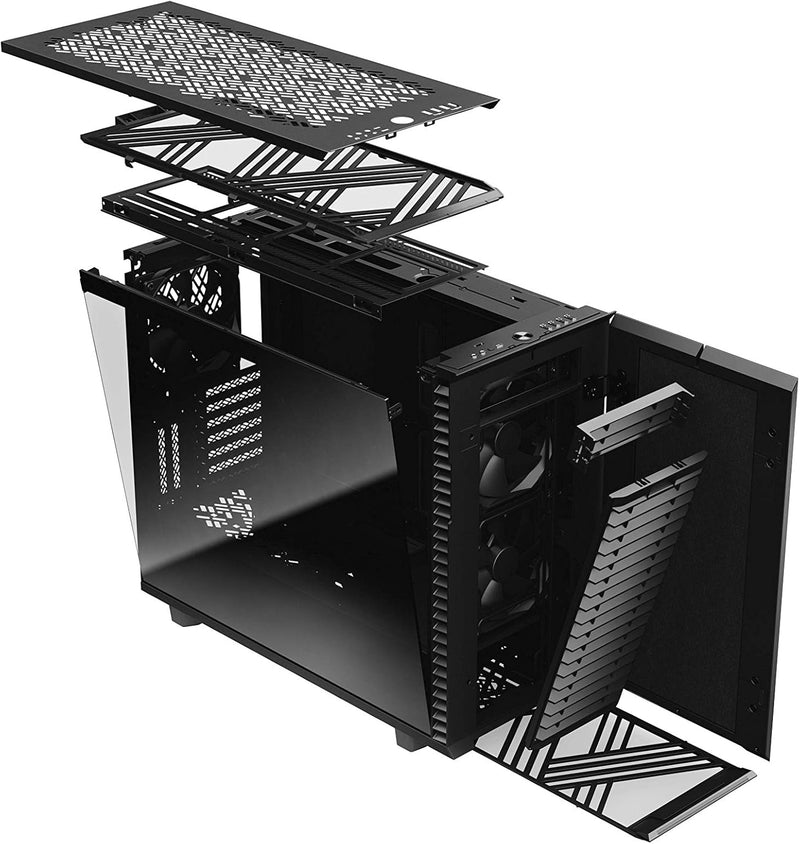 Fractal Design Define 7 Black Dark Tempered Glass ATX Case FD-C-DEF7A-03 