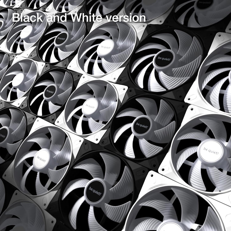BE QUIET! BL125 LIGHT WINGS LX PWM High-Speed (Triple-Pack) 12cm Case Fan - WHITE TH-BLWHS3W