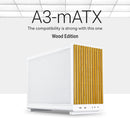 LIAN LI DAN Cases A3-mATX A3W-Wooden 木紋 (白色) mATX Case