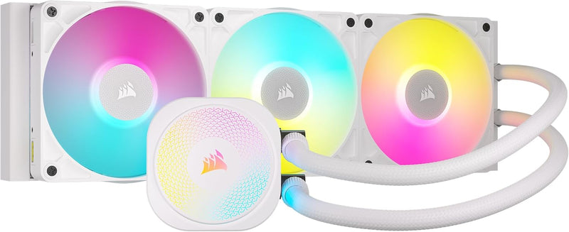 CORSAIR iCUE LINK TITAN 360 RX RGB WHITE 白色 360mm Liquid CPU Cooler CW-9061021-WW
