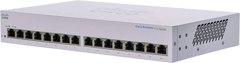 Cisco Business CBS110 16-Port Gigabit Switch (CBS110-16T-UK / NE-11016T)