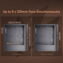 Okinos Cypress 5 ARGB (Wood) ATX Case