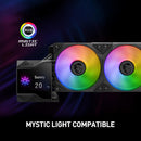 MSI MPG CORELIQUID D360 360mm ARGB LCD Liquid CPU Cooler (TH-MPCLD36)