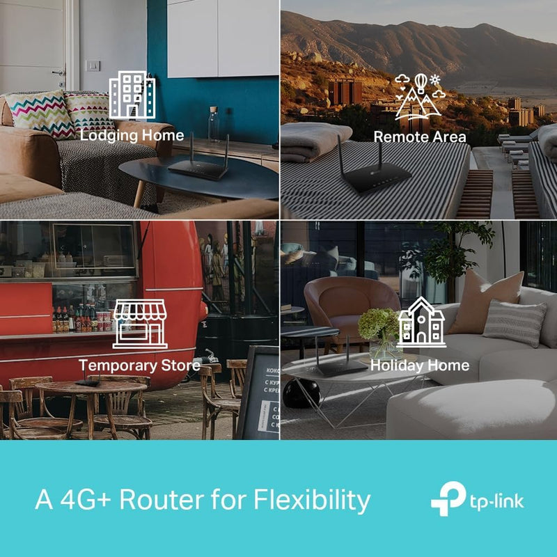 TP-Link Archer MR600 AC1200 4G LTE Advanced Cat6 Gigabit Router 