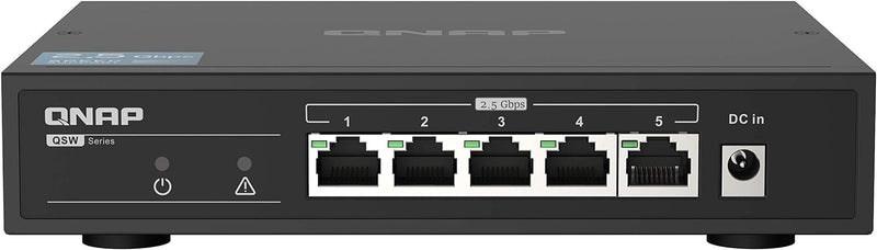 QNAP QSW-1105-5T 2.5GbE Unmanaged Switch