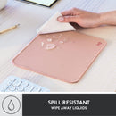 Logitech Studio Mouse Pad 滑鼠墊 - Rose Pink 玫瑰粉色 956-000033 原裝行貨