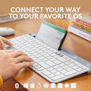 Logitech K580 慳位靜音多工藍牙鍵盤 (中文版) - White 白色 920-009213 原裝行貨