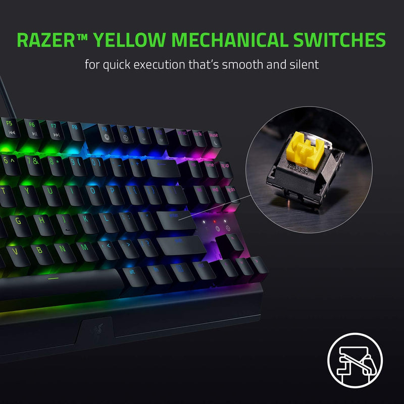 Razer BlackWidow V3 Tenkeyless (yellow axis) eSports gaming keyboard RZ03-03491800-R3M1 