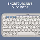 Logitech Pebble 2 Combo 無線纖薄鍵鼠套裝 (English Version) - Misty 迷霧灰色 920-012191 原裝行貨