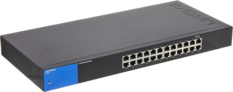 Linksys LGS124-AP 24-Port Business Desktop Unmanaged Gigabit Switch (5 year)