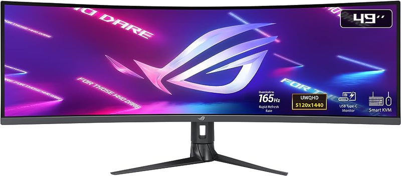 ASUS 49" ROG Strix XG49WCR 165Hz 5120x1440 VA (32:9) 曲面電競顯示器