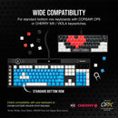 Corsair PBT DOUBLE-SHOT PRO Keycap Mod Kit - Arctic White CH-9911040-NA