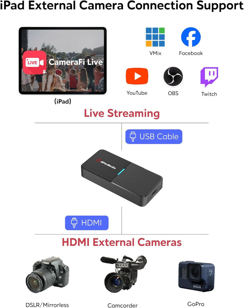 AVer Aver-Streamer-CAP-4K Capture Box (BU113)