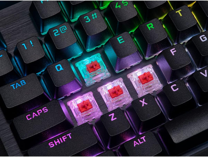 【CORSAIR 5月份電競產品優惠】Corsair K70 RGB PRO Mechanical Gaming Keyboard with PBT DOUBLE SHOT PRO Keycaps - CHERRY® MX Red CH-9109410-NA