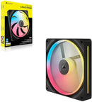 Corsair iCUE LINK LX140-R RGB Expansion Black 140mm PWM Reverse 反葉 PC Case Fan (CO-9051051-WW)