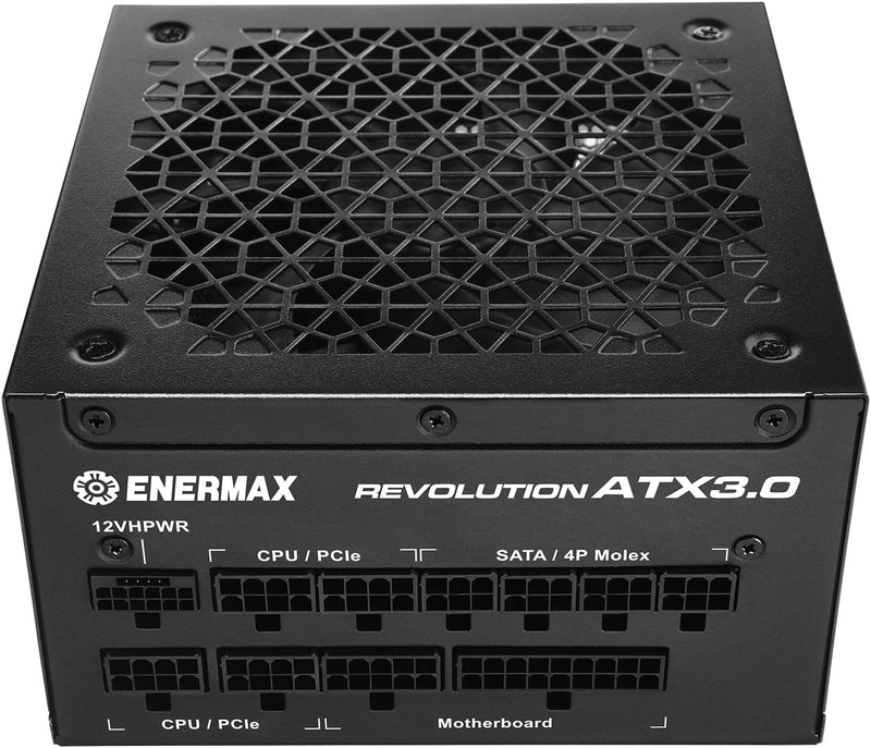 ENERMAX REVOLUTION ATX3.0 PCIE 5.0 1200W 80 PLUS Gold Fully Modular Power Supply (PS-ERA1K2) 