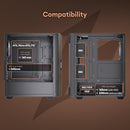 Okinos Cypress 5 ARGB (Wood) ATX Case