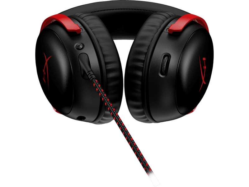 HyperX Cloud III - Gaming Headset (Black/Red) - 727A9AA