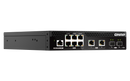 QNAP QSW-M2106R-2S2T 4 Ports 10GbE + 6 Ports 2.5GbE Layer 2 Managed Switch Half-Width Rackmount Design