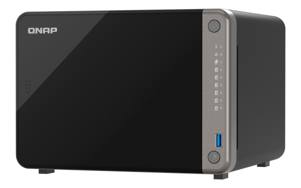 QNAP TS-AI642-8G 6-Bay NAS (8-Core ARM Cortex ( 4-Core Cortex-A76 2.2 GHz + 4-Core Cortex-A55 1.8 GHz , 8GB Ram)