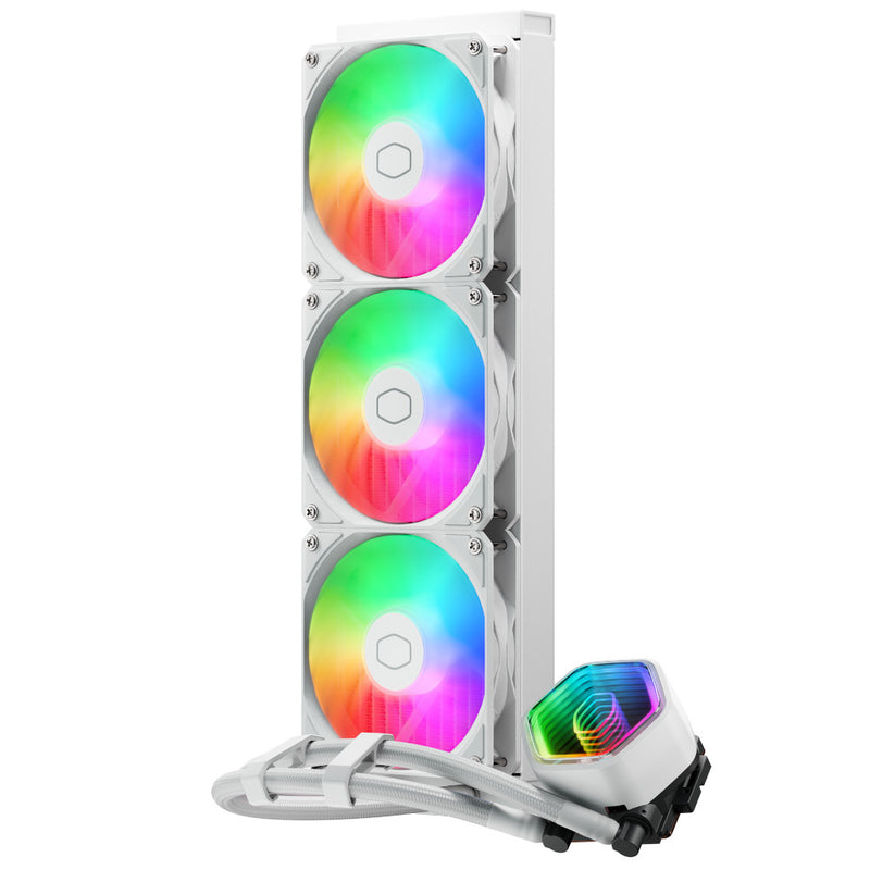 Cooler Master MASTERLIQUID ML360L CORE II WHITE 白色 ARGB CPU Liquid Cooling MLW-D36M-A18PA-RW