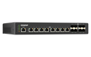 QNAP QSW-IM3216-8S8T Redundant DC power | Fanless Design 16 Ports 10GbE Layer 2 Web-Managed Switch