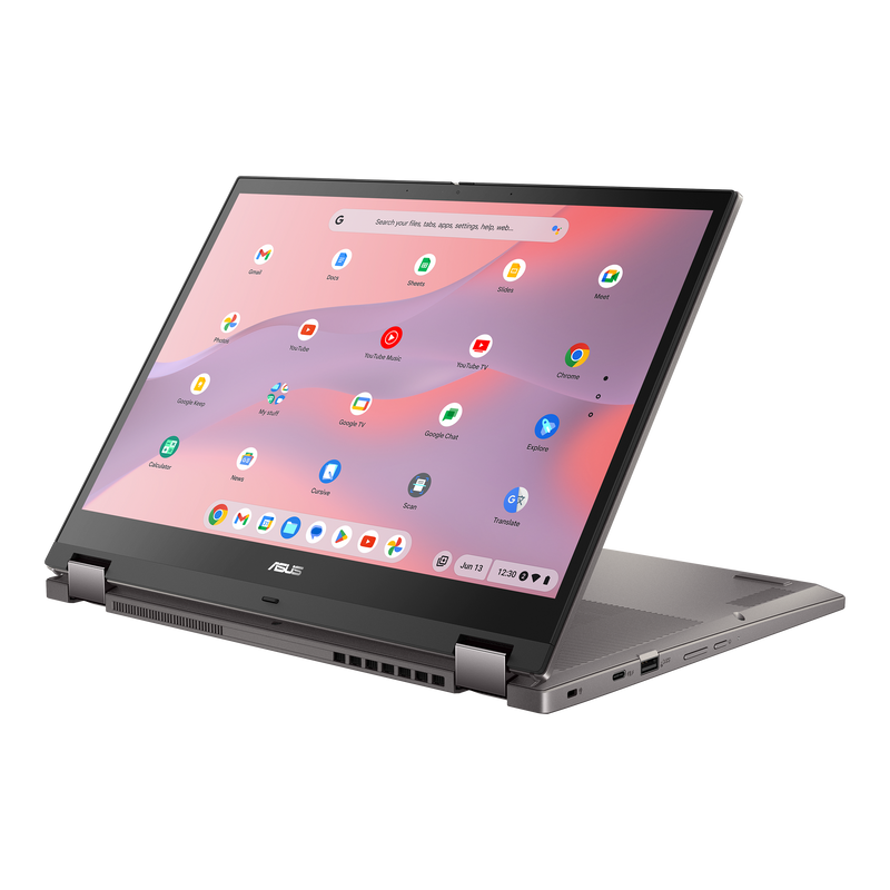 ASUS Chromebook Vibe Flip CX34 - Gray / 14 Flip+Touch / FHD / i7-1255U/ 16G / 256G SSD / Chrome Enterprise (3 Year) - CX3401FBA-LZ0496 