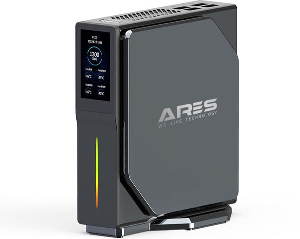 [最新產品] ARES Marbas Mini PC (N100/8GB/256GB/Wifi+BT) 附設1.9"LCD螢幕，顯示CPU溫度、負載等資訊