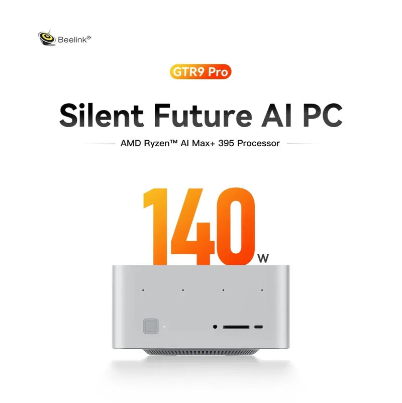 【預訂產品, 9月中到貨】BEELINK GTR9 Pro CS-BG9P39A AI Mini PC (AMD Ryzen AI Max+ 395 / 128GB Ram / 2TB SSD / Windows 11 Pro)