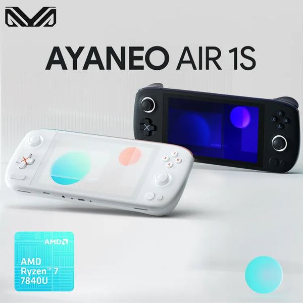 AYANEO AIR 1S (5.5"/7840U/16G/512G/W11H/2 years warranty/38Wh) -Black licensed in Hong Kong