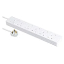 施耐德電氣13A六位獨立開關安全插座 (連3米線) TSH36_3_WE_C5