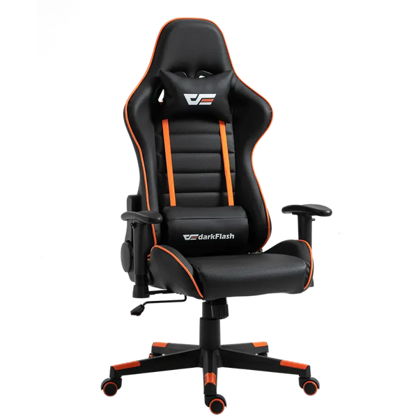 darkFlash RC350 Ergonomic Gaming Chair (Orange Black) (Direct Delivery from Agent) 